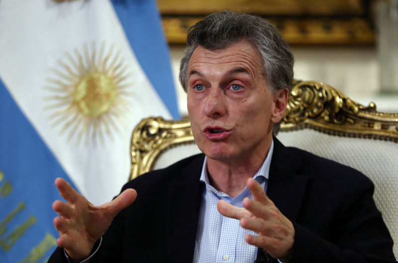 © Reuters. Macri concede entrevista no Reuters Latin American Investment Summit em Buenos Aires