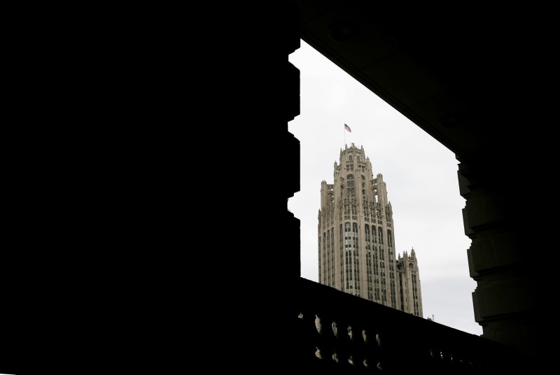 © Reuters. The Tribune Tower in Chicago