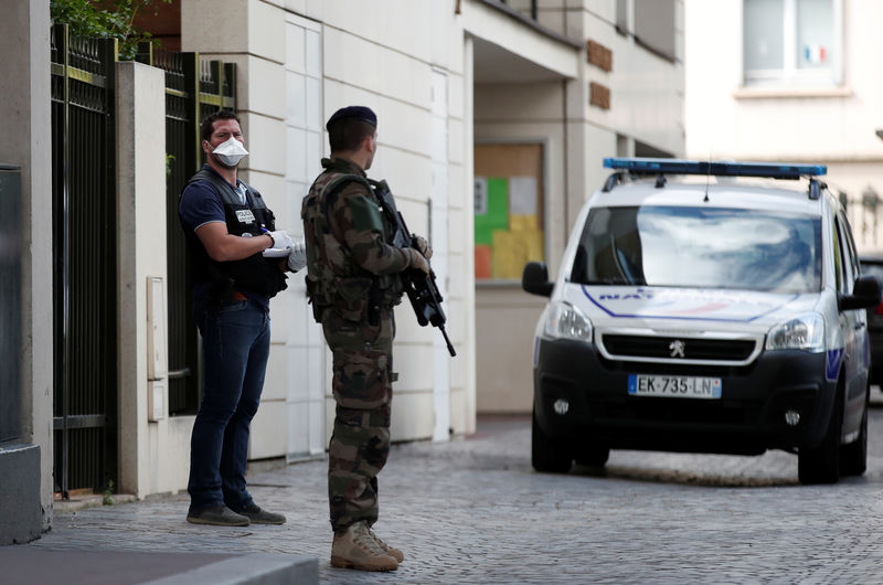 © Reuters. Arrestado el sospechoso de arrollar a militares en París