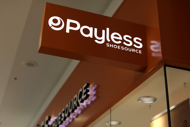 © Reuters. Payless shoesource store in California