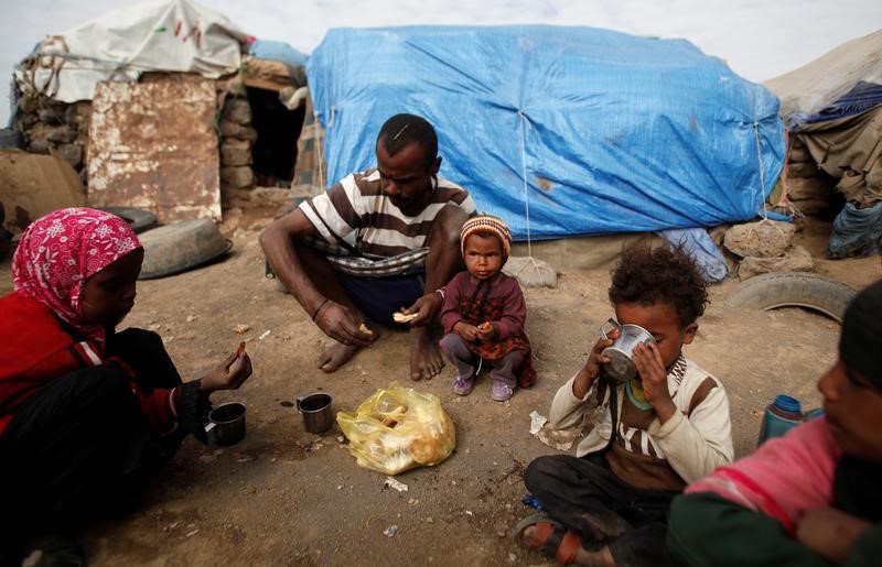 © Reuters. الأمم المتحدة تدعو للتحرك لتفادي مجاعات تهدد 20 مليون شخص