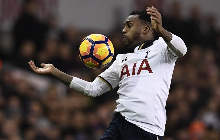 © Reuters. Tottenham's Danny Rose in action