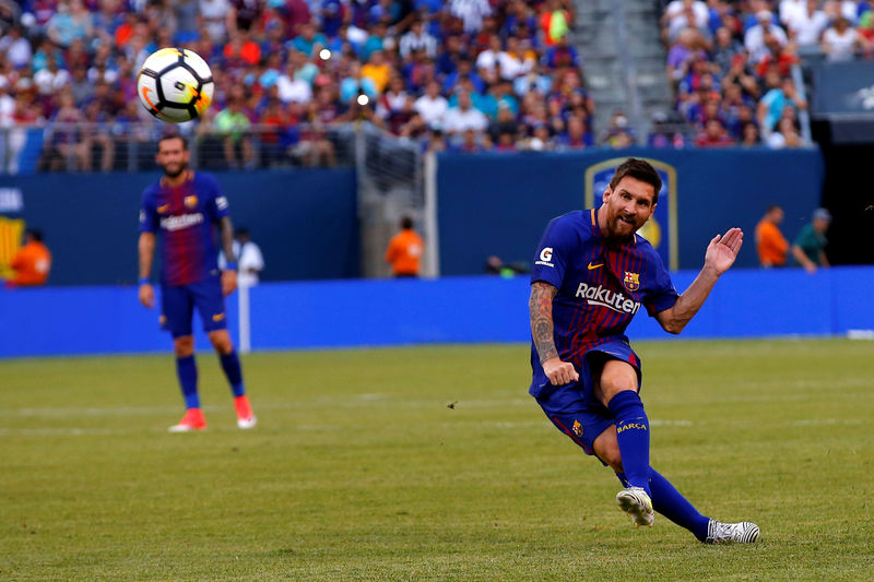 © Reuters. El Barcelona afronta la nueva temporada plagado de dudas