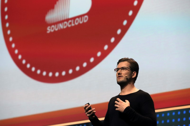 © Reuters. FILE PHOTO: SoundCloud CEO Alexander Ljung attends the LeWeb technology conference in Aubervilliers, near Paris