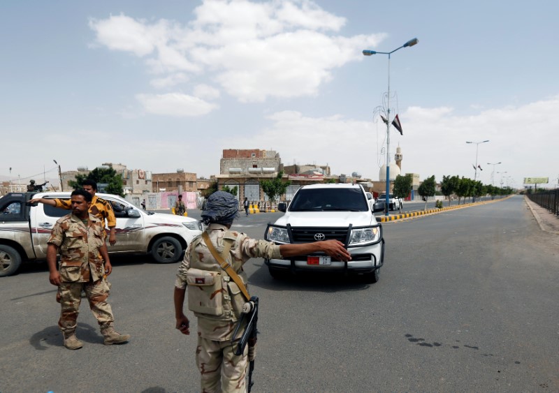 © Reuters. الأمم المتحدة تؤكد عدم مسؤوليتها عن إدارة مطار صنعاء