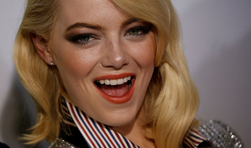 © Reuters. Emma Stone posa em lançamento do filme "Batalha dos Sexos" em Los Angeles