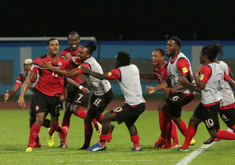 © Reuters. Soccer Football - 2018 World Cup Qualifications - North, Central America & Caribbean - Trinidad and Tobago v United States