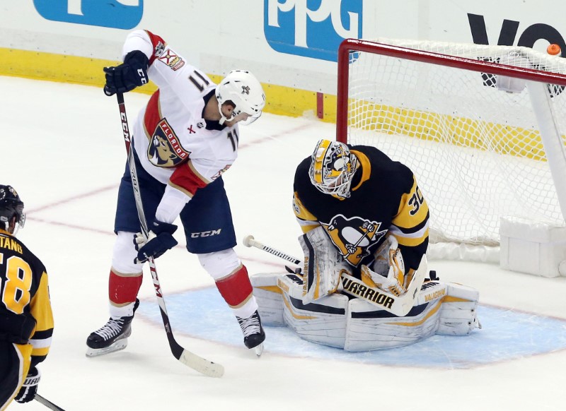 © Reuters. NHL: Florida Panthers at Pittsburgh Penguins