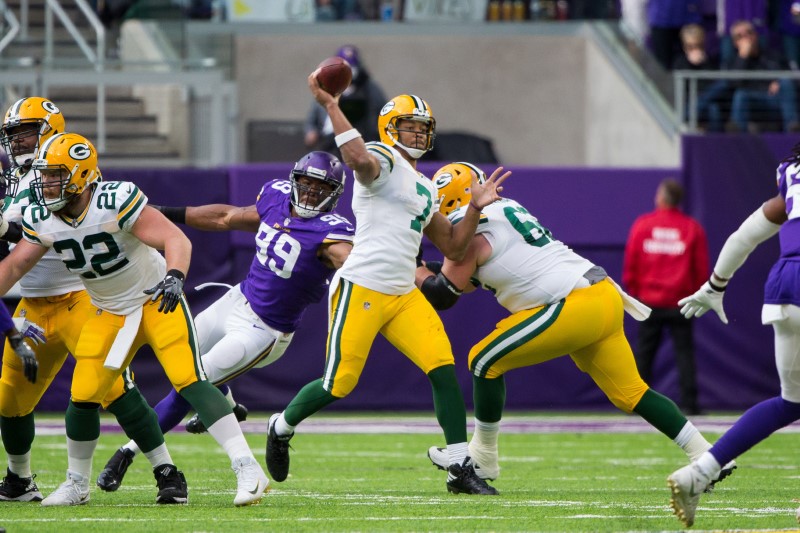 © Reuters. NFL: Green Bay Packers at Minnesota Vikings
