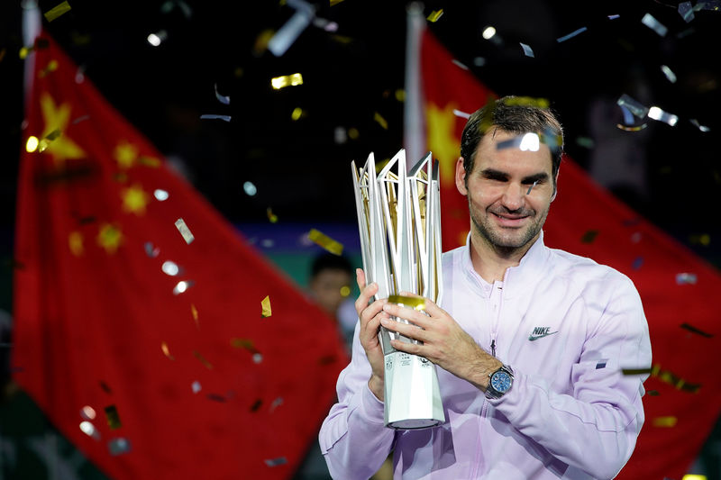 © Reuters. Tennis - Shanghai Masters tennis tournament - Men's Singles Finals