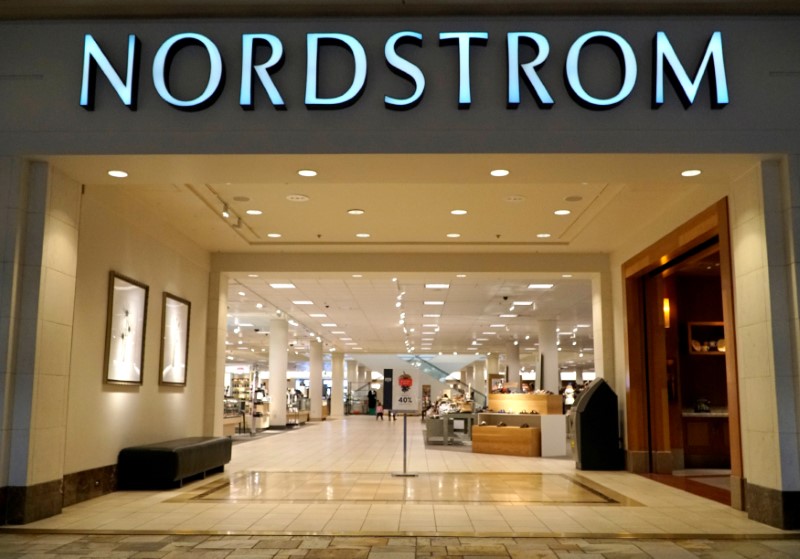 © Reuters. FILE PHOTO: The Nordstrom store is pictured in Broomfield