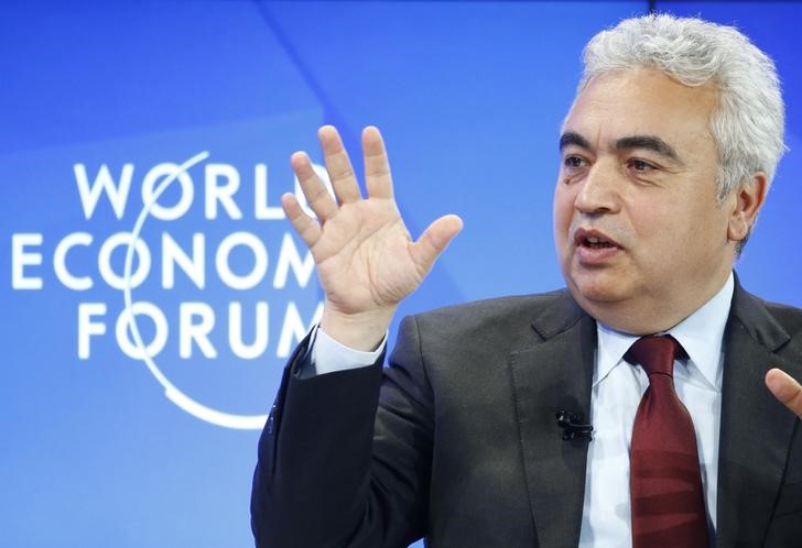 © Reuters. Birol Executive Director of the International Energy Agency  attends the WEF annual meeting in Davos
