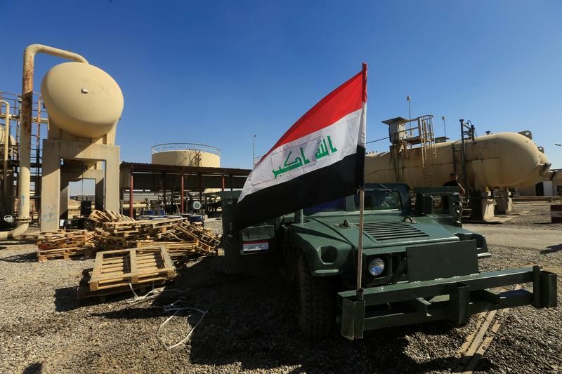 © Reuters. القوات العراقية تسيطر على المزيد من الأراضي في تقدمها ضد الأكراد