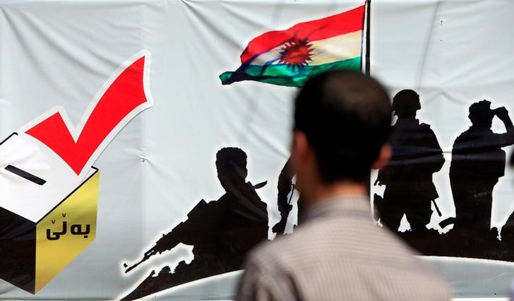 © Reuters. وزير خارجية كردستان يقول لم تكن هناك نية للدخول في حرب ضد الجيش العراقي