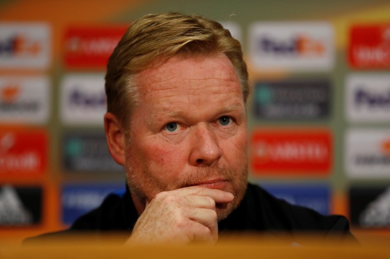 © Reuters. Everton Press Conference