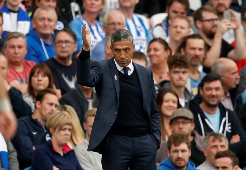 © Reuters. Premier League - Brighton & Hove Albion vs Everton