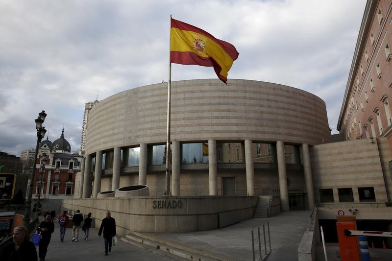 © Reuters. El Senado podría votar la aplicación del 155 en Cataluña a finales de la próxima semana