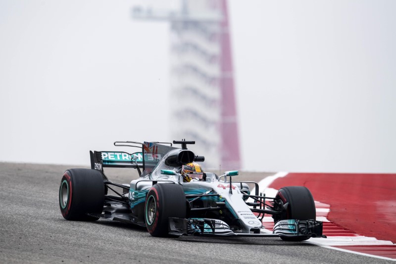© Reuters. FILE PHOTO: Formula One: United States Grand Prix-Practice