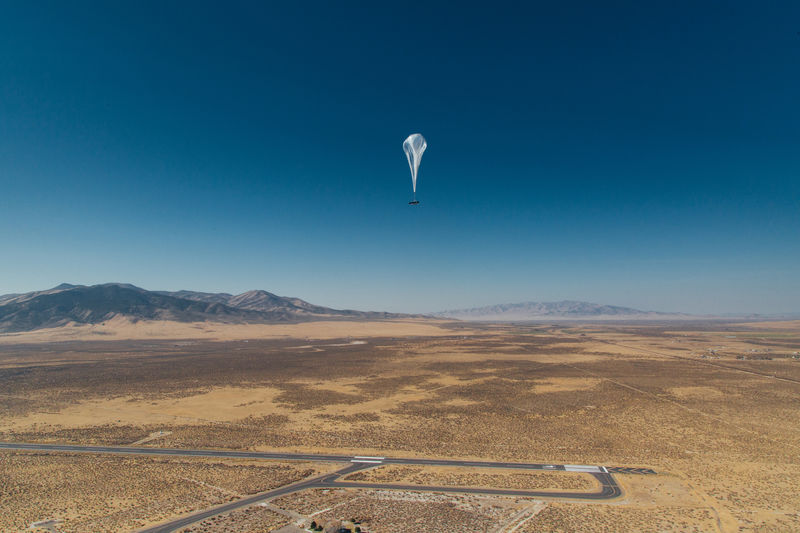 © Reuters. Project Loon Aerial 2