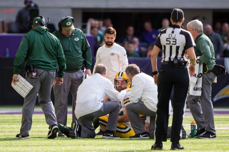 © Reuters. NFL: Green Bay Packers at Minnesota Vikings