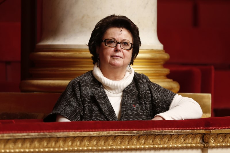 © Reuters. CHRISTINE BOUTIN SE RETIRE DE LA VIE POLITIQUE