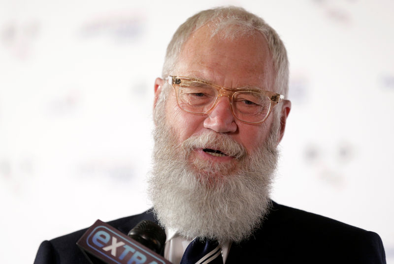 © Reuters. Apresentador David Letterman durante evento do Prêmio Mark Twain de Humor Norte-americano, em Washington