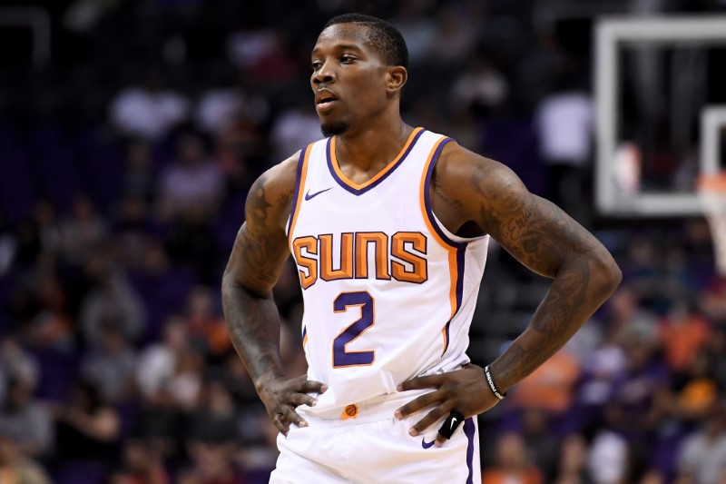 © Reuters. NBA: Preseason-Portland Trail Blazers at Phoenix Suns