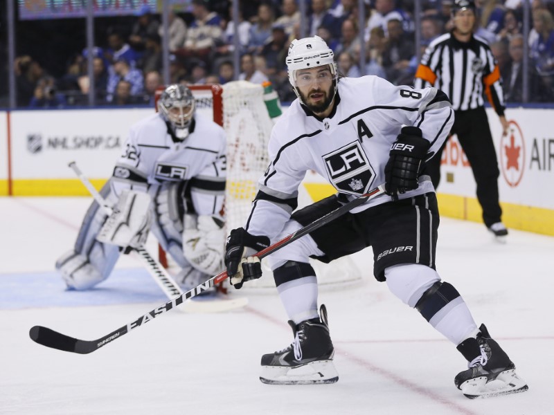 © Reuters. NHL: Los Angeles Kings at Toronto Maple Leafs