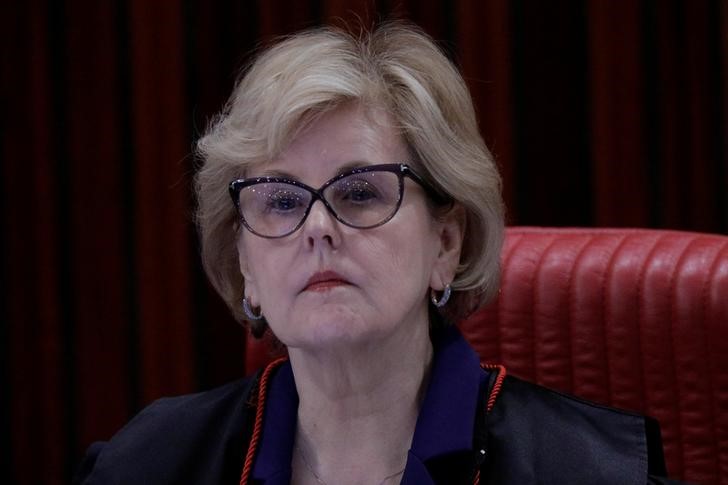 © Reuters. Ministra Rosa Weber durante sessão do Tribunal Superior Eleitoral (TSE) em Brasília