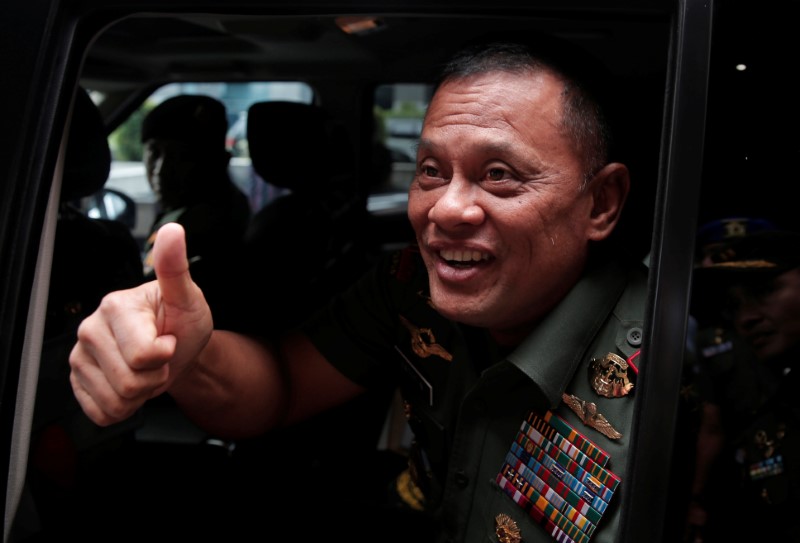 © Reuters. أمريكا: خطأ إداري وراء منع قائد جيش إندونيسيا من السفر