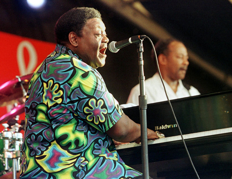 © Reuters. LA LÉGENDE DU ROCK'N ROLL, FATS DOMINO, MEURT À L'ÂGE DE 89 ANS