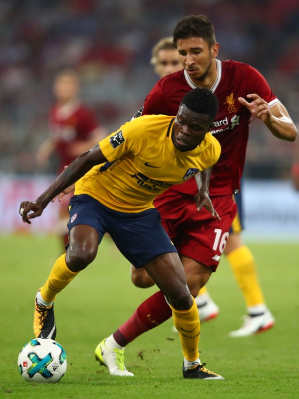 © Reuters. Atletico Madrid v Liverpool - The Audi Cup Final