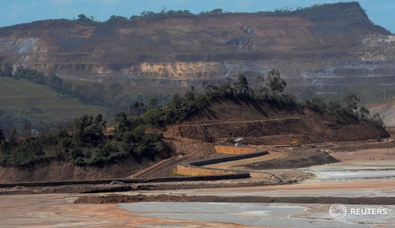 © Reuters. Mina da Samarco, joint venture entre Vale e BHP Billiton, em Mariana, no Estado de Minas Gerais