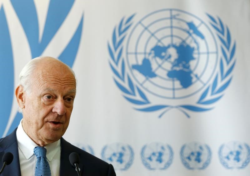 © Reuters. الأمم المتحدة: الجولة التالية من محادثات سوريا في جنيف في 28 نوفمبر