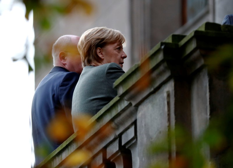 © Reuters. Exploratory talks about forming a new coalition government in Berlin