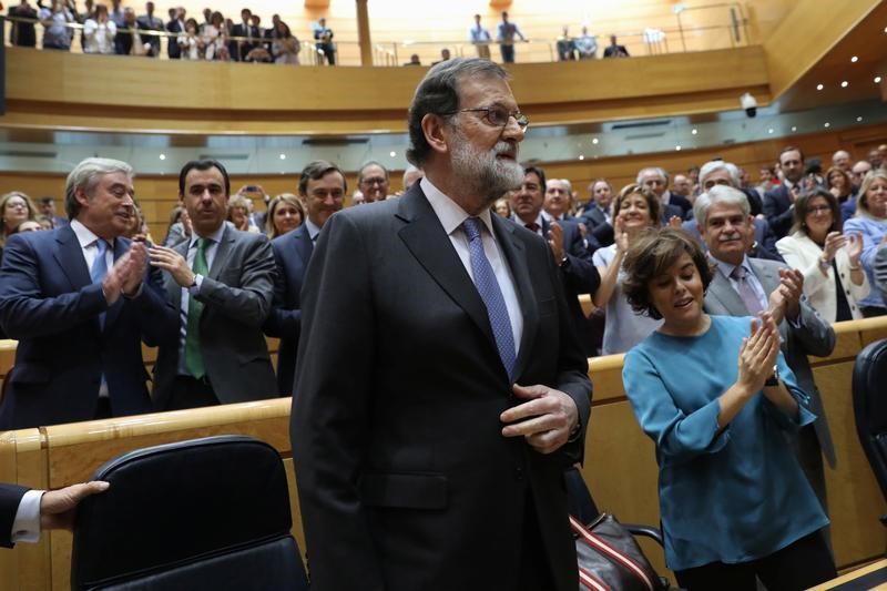 © Reuters. El Senado arranca la sesión que aprobará la intervención en Cataluña