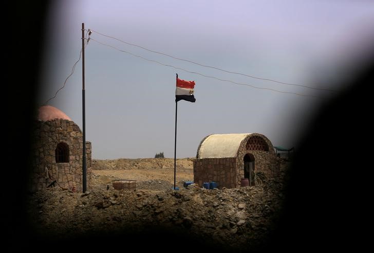 © Reuters. وكالة: قوات الأمن المصرية تقتل 12 مسلحا في اشتباكات بالصحراء الغربية