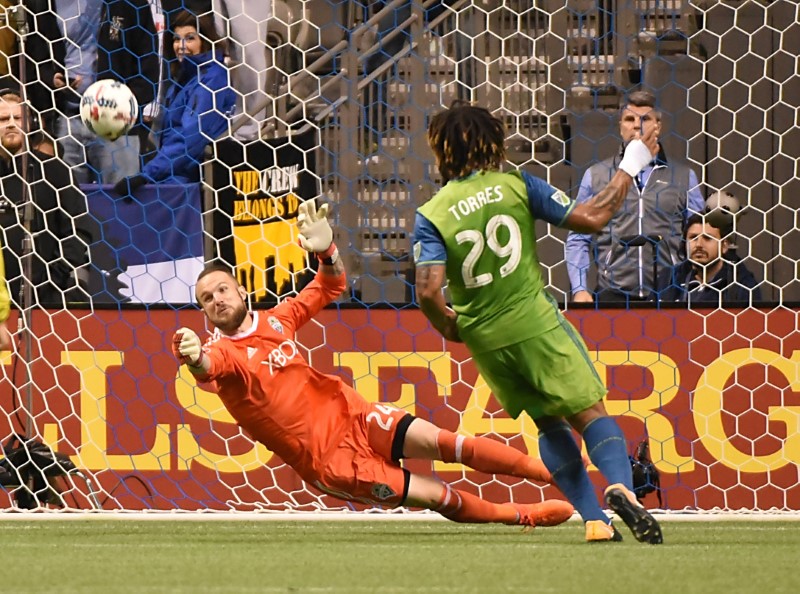 © Reuters. MLS: Western Conference Semifinal-Seattle Sounders at Vancouver Whitecaps