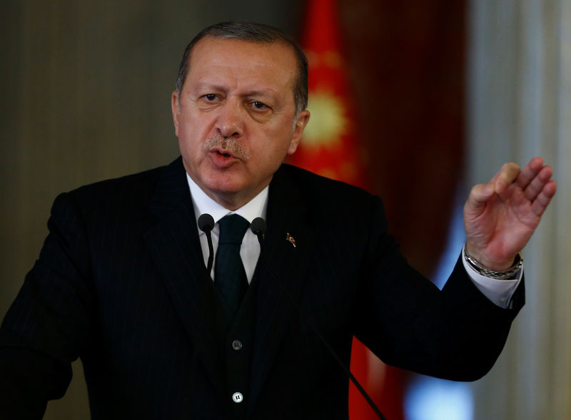 © Reuters. الرئيس التركي يأخذ إجراء قانونيا بعد أن وصفه نائب بأنه "فاشي"