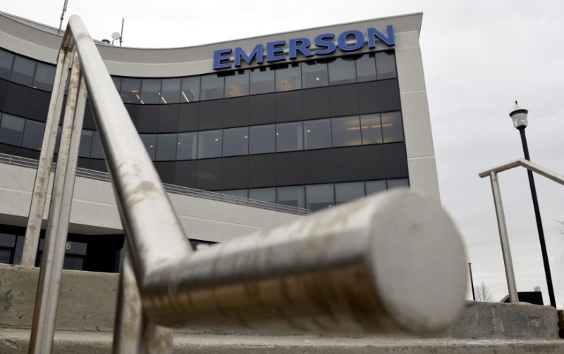 © Reuters. FILE PHOTO: Emerson Electric Company Canadian headquarters in Markham, Ont