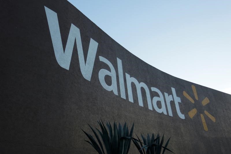 © Reuters. General view shows a Wal-Mart store in Monterrey