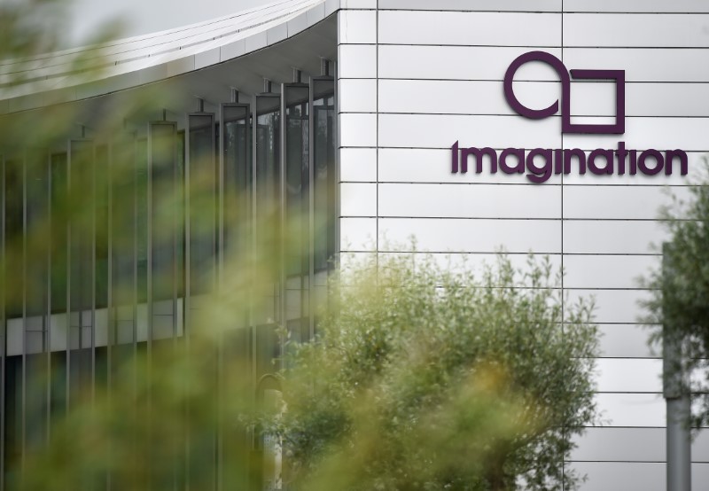 © Reuters. The headquarters of technology company Imagination Technologies is seen on the outskirts of London