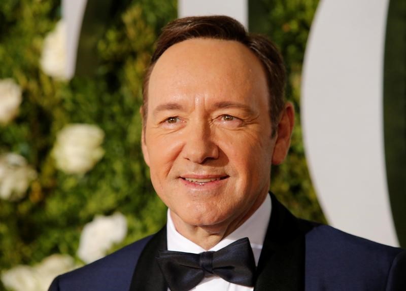 © Reuters. Ator Kevin Spacey chega para cerimônia do Tony Awards, em Nova York