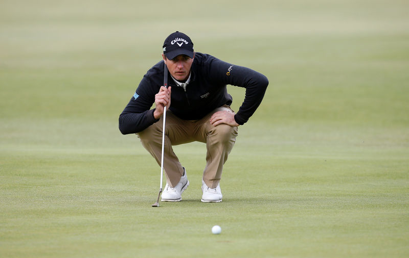 © Reuters. FILE PHOTO - Golf - European Tour - Alfred Dunhill Links Championship