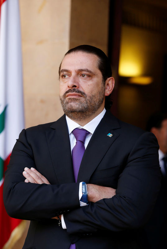 © Reuters. سندات لبنان تتراجع وتكلفة التأمين على الديون تقفز بعد استقالة الحريري