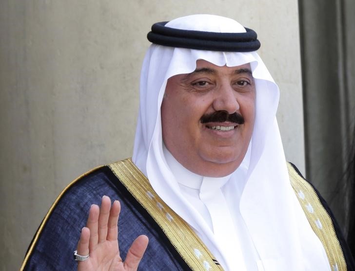 © Reuters. Il principe saudita Miteb bin Abdullah