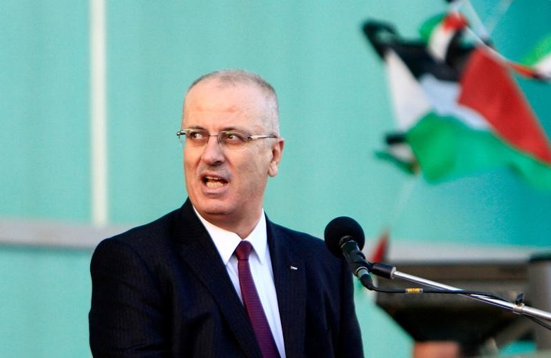 © Reuters. رئيس الحكومة الفلسطينية: موضوع الأمن لم يُحل بعد في قطاع غزة