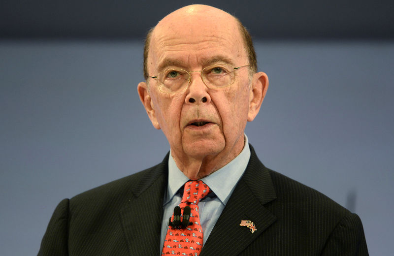 © Reuters. U.S. Commerce Secretary Wilbur Ross, speaks at the Conferederation of British Industry's annual conference in London