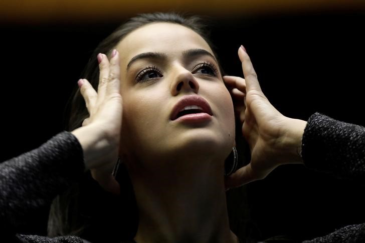 © Reuters. Deputada Shéridan Oliveira em sessão da Câmara dos Deputados