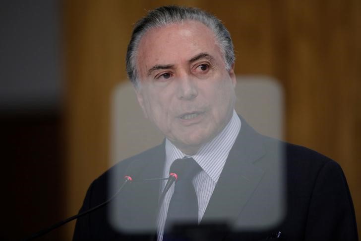 © Reuters. Presidente Michel Temer